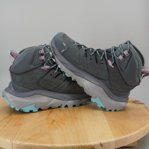 Hoka One One Kaha 2 GTX Mid Womens Size 9.5 Shoes Castlerock Hiking Trail NEW - Picture 6 of 7